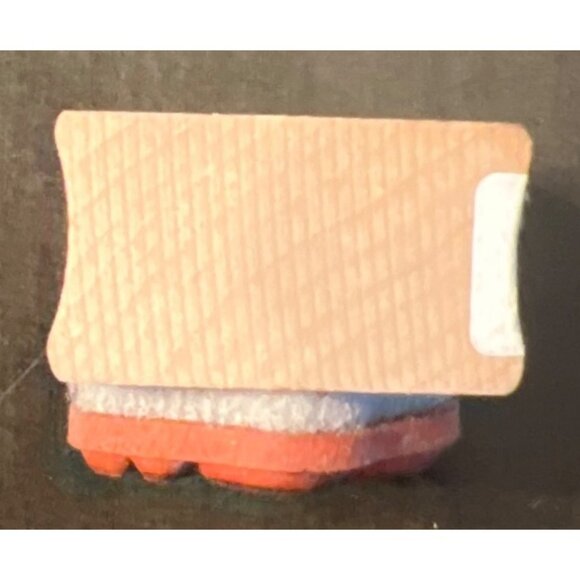 Savvy Stamps 808C Leaping Swirl Bunny Wood Mounted Rubber Stamp easter - Picture 5 of 5